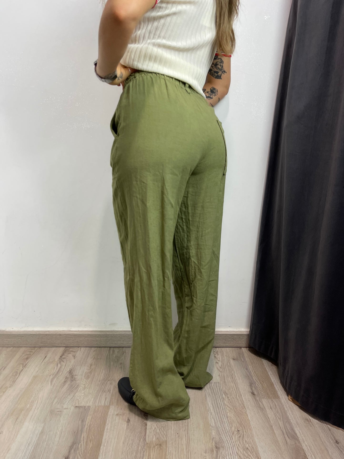 Pantalone lino LUMINA