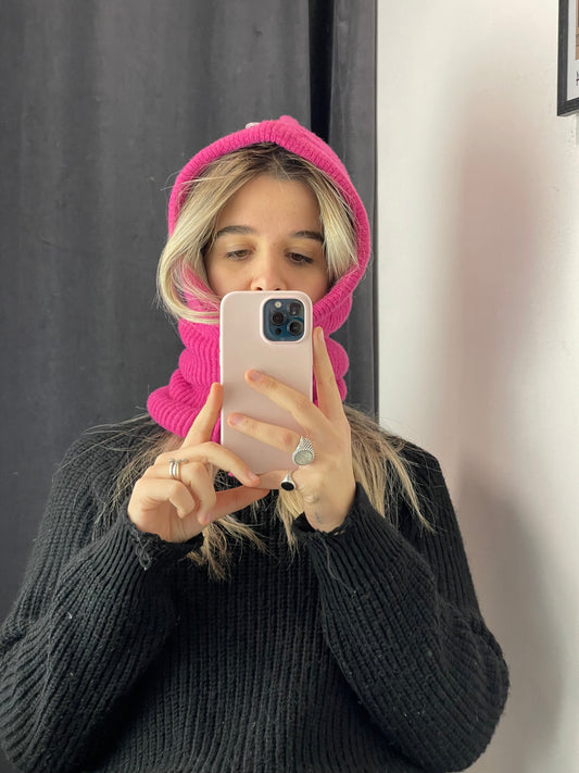 Balaclava fucsia